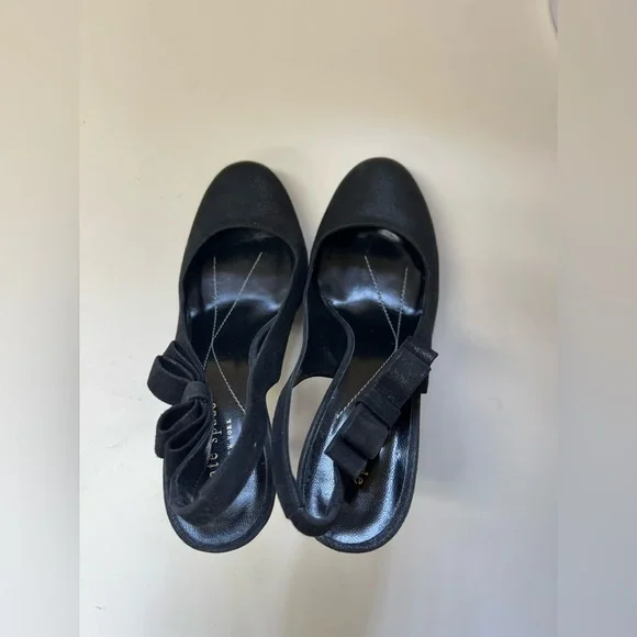 Kate Spade Black Heels with Ankle Strap - Picture 2 of 9